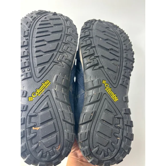 Unisex Columbia Blue Hiking Shoes Size 7 - Picture 6 of 8
